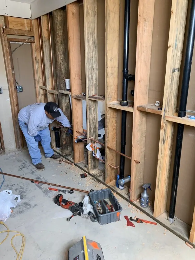 Commercial rough-in plumbing for Commercial Plumbing in Opelousas